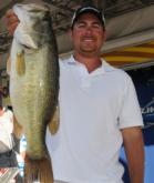 In second place is John Cox of Debary, Fla., with a two-day total of 43-8. 