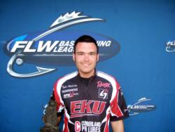 Co-angler Tyler Moberly of Berea, Ky., earned $2,415 as winner of the March 20 BFL Mountain Division event.