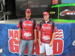 The Western Kentucky team of David Stephens and Andy Southard placed fourth with six bass, 11-4, $3,000.