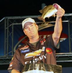 Pro Chris Baumgardner finished the Fort Loudoun-Tellico event in fourth place with 49 pounds, 6 ounces.