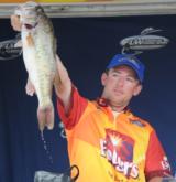 Frank Jordan, Jr., caught this kicker fish a noon today on a buzzbait to seal his win.