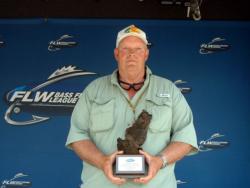 Dennis Ratliff of Jonesville, Va., won the Co-angler Division of the May 1 BFL Volunteer Division tournament to earn $1,820.