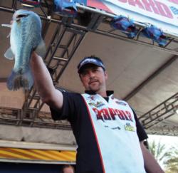 Pro Jason Hickey of Weiser, Idaho, used a four-day total of 44 pounds, 14 ounces to grab third place overall at the FLW Series Lake Mead event. 