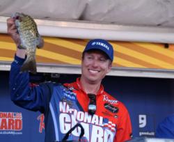 National Guard pro Brent Ehrler of Redlands, Calif., finished the FLW Series Lake Mead event in fourth place. 