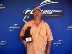 Joseph Renfroe of Jasper, Ga., was the co-angler winner of the June 22 BFL Bulldog Division tournament on Lake Seminole, earning $2,078.