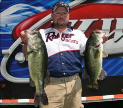 Swimming jigs and flipping a Sweet Beaver put Thomas Wooten in third place.