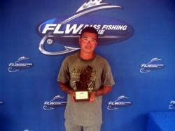 Robert Parmer Jr. of Linden, Pa., won $1,693 in the Co-angler Division on Lake Cayuga.
