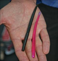 For National Guard pro Brent Ehrler trying different colors in his dropshot worm will be an important factor in triggering strikes.