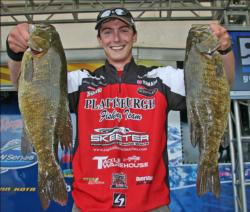 Top co-angler Chris Kinney-Hermes gained significant experience through the National Guard College Fishing Series.