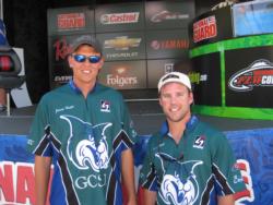 Georgia College and State University teammates Jared Kutil and Josh Futch used a 10-pound, 13-ounce catch to net second place and $5,000 at the FLW College Fishing Southeast Division qualifier on Lake Chickamauga.
