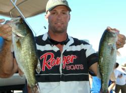 Robert Lee of Angels Camp, Calif., produce a three-day stringer weighing 31 pounds, 13 ounces to qualify for the finals on Lake Roosevelt in second place.