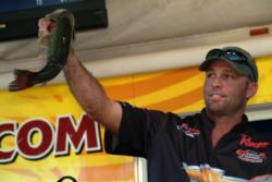 Robert Lee of Angels Camp, Calif., finished in second place overall at the FLW Series event on Lake Roosevelt.