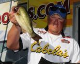 Michael Wooley of Collierville, Tenn., finished in fifth place with a three-day total of 44 pounds, 4 ounces.