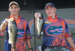 Rhett Rampi  and Travis Fledderman have the Gators in fourth place place as well, with 13-3.