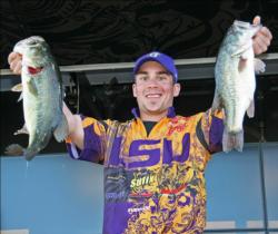 After blanking on day one, LSU