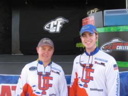 In fourth: University of Florida, Mark Gipson and Travis Fledderman.