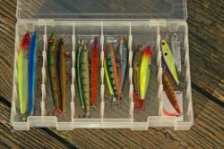 Keep a selection of jerkbaits handy and try different sizes and colors to pinpoint the fish's preference for a particular day.