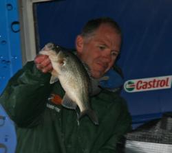 After fishing deep most of the week, Mike Powell had to adjust to a shallow day in the final round.