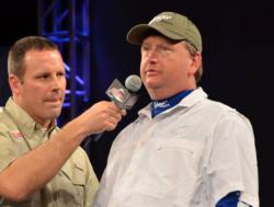 Co-angler Mark Horton of Nicholasville, Ky., finished the Beaver Lake event in second place.