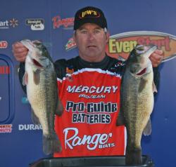 Rapala and Megabass jerkbaits did the trick for fourth place pro Peter Wenners.
