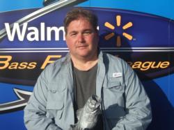 Co-angler John Pitts of Baton Rouge, La., took home the Walmart BFL tournament title on the Sam Rayburn Reservoir with a 17-pound, 2-ounce catch. Pitts won a first-place prize of $2,000 at the Cowboy Division event.