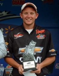 Co-angler Shane Cantley of Elgin, S.C., earned $2,197 as winner of the March 19 BFL South Carolina event.