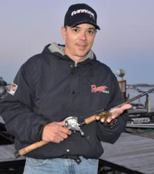 Camden, S.C., pro Dearal Rodgers plans to target prespawn bass on day one of the Hartwell event.