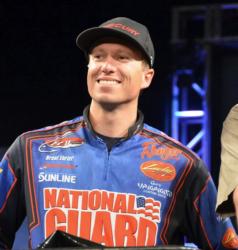 Brent Ehrler rose to fifth place after catching 13-7 Saturday.