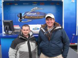 The Wake Forest University team of Ryan Casey and John Thomas finished the National Guard FLW College Fishing event at Smith Mountain Lake in second place after recording a 13-pound, 10-ounce catch.