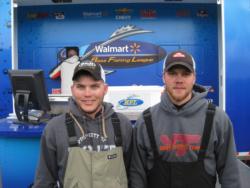 The Virginia Tech team of Carson Rejzer and Andrew Blevins finished the National Guard FLW College Fishing event at Smith Mountain Lake in fourth place after recording a 13-pound, 5-ounce catch.