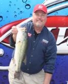 Alan Quick caught 13 pounds, 2 ounces today to claim the co-angler lead with a two-day haul of 22-5.