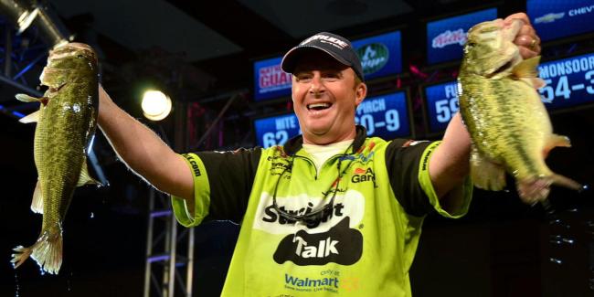 Scott Canterbury caught the heaviest limit on day four - 19 pounds, 9 ounces. The Alabama pro finished in fourth place.