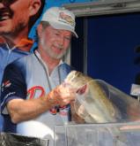 James Richardson, Sr., of Harrison, Ohio, finished fourth in the Co-angler Division with a three-day total of 17 pounds, 11 ounces. 