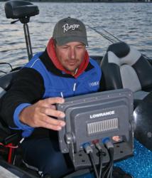 Starting today in second place, Sean Minderman is confident that he can find fish in protected areas.