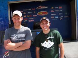 The Humboldt State University team of Ben Smith and Dominic Vitali placed second.