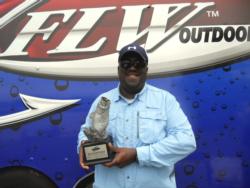 Charles Wells Jr. of Bristol, Tenn., earned $1,840 as the Co-angler Division winner of the May 7 BFL Volunteer event.