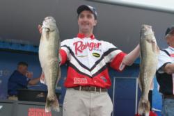 Despite three five-fish limits, including the heaviest sack of the tournament, Tom Keenan placed second.