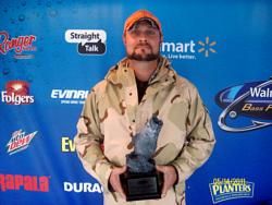 Carl Schoubye of Paris, Tenn., earned $1,897 as co-angler winner of the May 14 BFL LBL event.