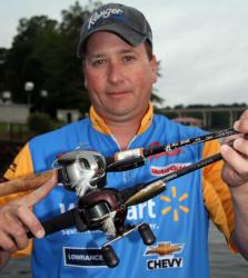 Mike Hicks will target bream beds with poppers.