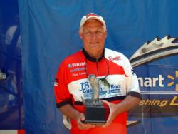 Paul Kotula of Raleigh, N.C., earned $1,578 as co-angler winner of the June 4 BFL Shenandoah event.
