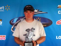 Bobby Drinnon of Rogersville, Tenn., earned $1,796 as co-angler winner of the June 4 BFL Volunteer event.