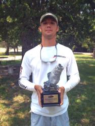 Ryan Morott of Princeton, Texas, earned $1,582 as co-angler winner of the June 4 BFL Cowboy event.