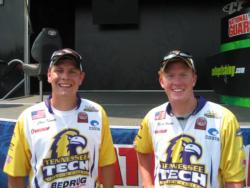 5th: Tennessee Tech team of Ryan Harpe and Chris Thomas