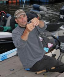 Pennsylvania pro Randy Yarnall will be looking for big bites in flooded weeds.