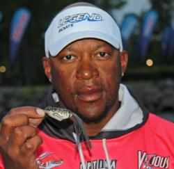 Massachusetts pro Sheron Brown hopes to nab a limit of smallmouth on a topwater plug and then upgrade by catching largemouth on a Koppers Live Target frog.
