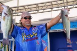 Kevin Snider of Elizabethtown, Ky., finished the Pickwick Lake FLW Tour event in second place.