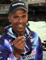 While many of his competitors target smallmouth, Maine pro Troy Garrison will throw spinnerbaits and Texas-rigged stick worms at largemouth.