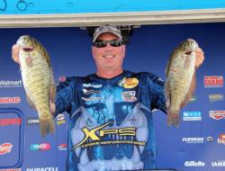 Despite some early disappointments, Simon Frost put together 18 pounds, 14 ounces to take fourth on day two.