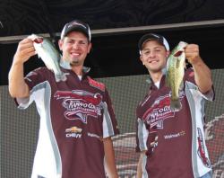 Bob Rieder and Charles Danza gave Ramapo College another top-5 finish with their fourth-place performance.