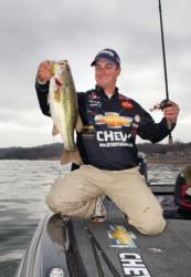Chevy pro Anthony Gagliardi has found that topwater prop baits are great tools for targeting wolf packs because they imitate bluegills, a favorite forage of the shallow hunters.